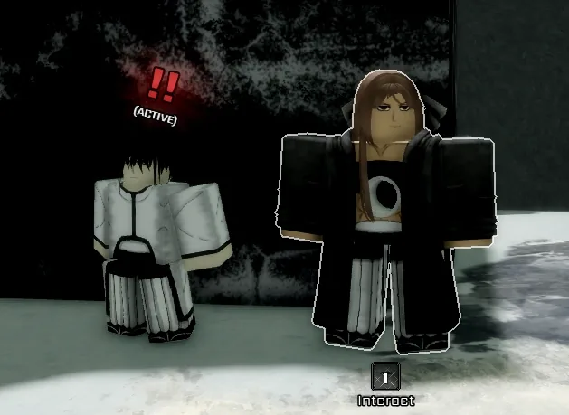 Yuki and Carmen at The Last Remedy quest start in VV Ultimatum